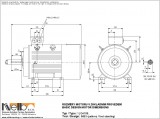 1LG4188-2,4,6,8 IMB3 (foot-standing) dimensions