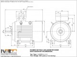 1LG4253-4,6,8 IMB3 (foot-standing) dimensions