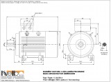 1LG4258-4 IMB3 (foot-standing) dimensions