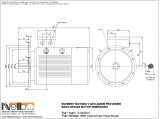 1LG4258-4_ IMB5 (large flange) dimensions