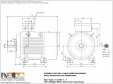 1LG4258-6,8 IMB3 (foot-standing) dimensions