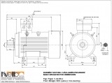 1LG4288-4 IMB3 (foot-standing) dimensions