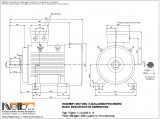 1LG4288-6,8 IMB3 (foot-standing) dimensions