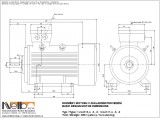 1LG4316-4,6,8 IMB3 (foot-standing) dimensions